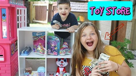 Toy Shopping At The Fun And Crazy Kids Toy Store Pretend Play Youtube