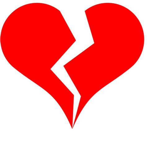 Broken Heart Png Transparent Image Download Size 800x800px