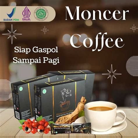 Jual Kopi Herbal Minuman Moncer Coffee Original Shopee Indonesia