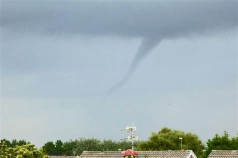 Uk Weather Tornado Spotted Circling Across Skies Of Britain As Stunned