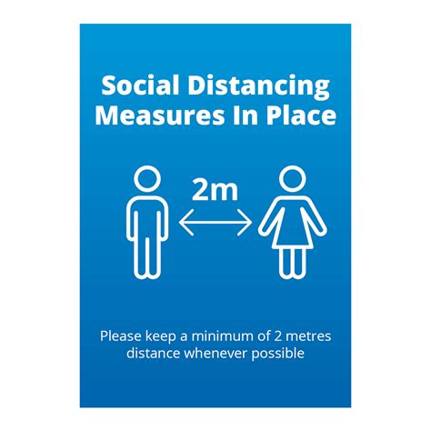 Social Distancing Signage Colprint