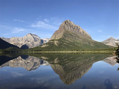Swiftcurrent Lake Glacier National Park Montana Usa Outdoors