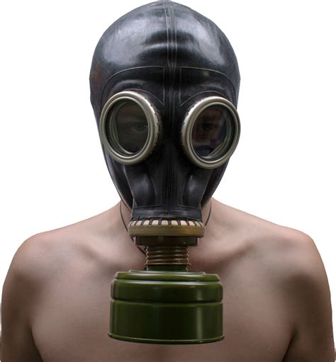 gas mask gas mask gas mask girl leather mask