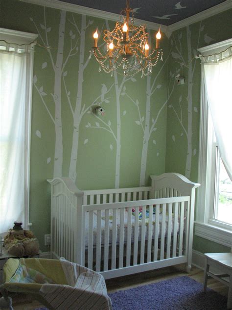 Pin By Dana Williams On Stella Bedroom Forest Baby Rooms Baby Girl