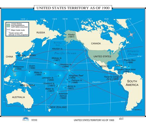 United States Territories World Map