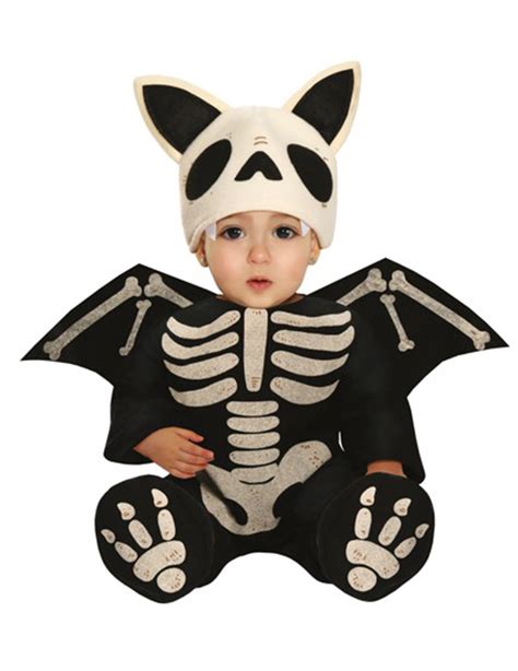 Disfraz De Esqueleto Murciélago Bebé Disfraces Niñosy Disfraces