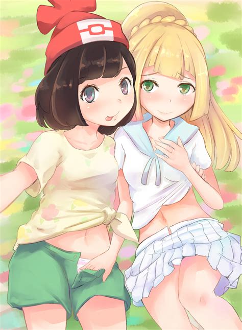 Lillie And Selene Pokemon And More Drawn By Yuno Mioalice Danbooru
