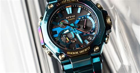 Casio Launches Limited Edition Rainbow Coloured G Shock Watch The Mt