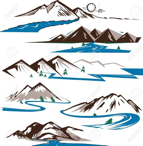Free Free 228 Mountain River Svg SVG PNG EPS DXF File