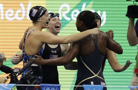 Womens Medley Relay Wins 1000th Summer Olympics Gold For United