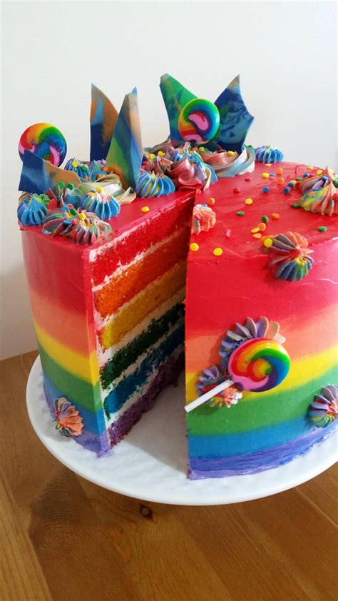 1065 Best Rainbow Cake Images On Pholder Food Baking And Rainbow