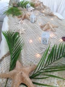 Starfish Island Buffett Table Decor Beach Themed Party Island Party Cheap Wedding Decorations