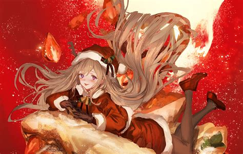 Free Download Anime Girl Christmas Wallpapers 1920x1222 For Your Desktop Mobile And Tablet