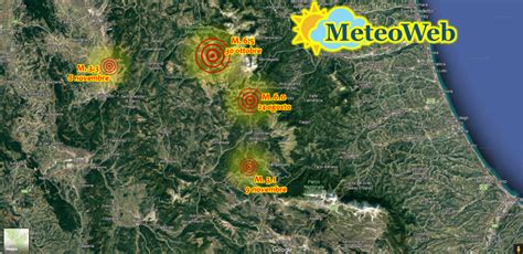 Terremoto Ecco Come Si Sta Spostando Lo Sciame Sismico Al Centro
