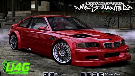 Bmw M3 Gtr Dtm Edition Nfs Most Wanted 2005 Mod Youtube