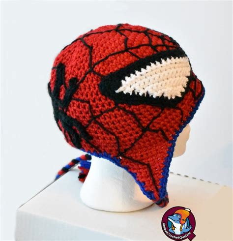 Crochet Spiderman Hat Hat For Children And Baby Beanie Hat Etsy