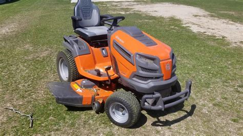 Husqvarna garden tractors & ride om mowers. Husqvarna TS 348XD Lawn and Garden Tractor - YouTube