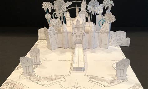 How To Make A 3 D Disneyland Sleeping Beauty Castle Diorama
