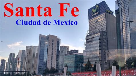 Santa Fe Timelapse 4k Uhd Ciudad De México Youtube