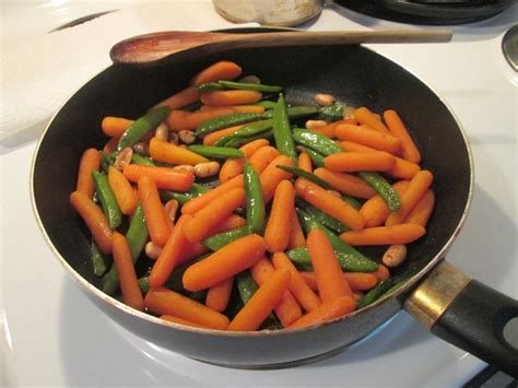 Top with potatoes and carrots. Sugar Snap Peas and Carrots. I buy this from the Kroger ...