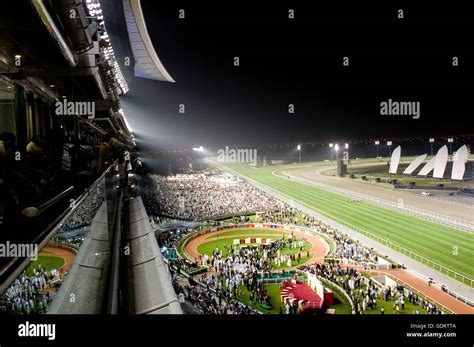 Meydan Racecourse Dubai World Cup 2010 Dubai Uae Stock Photo Alamy