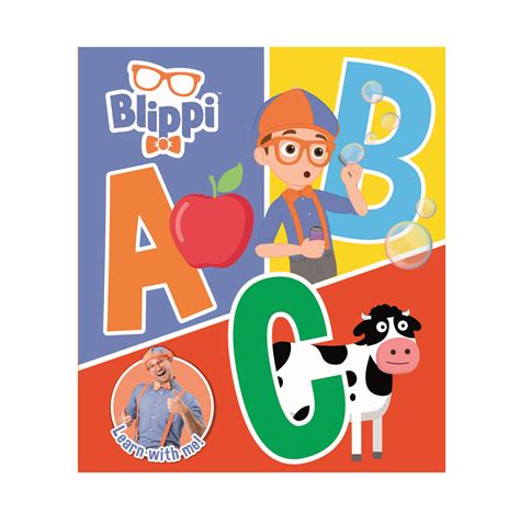 Blippi Abc Board Book For Kids To Learn All About The Alphabet Lazada