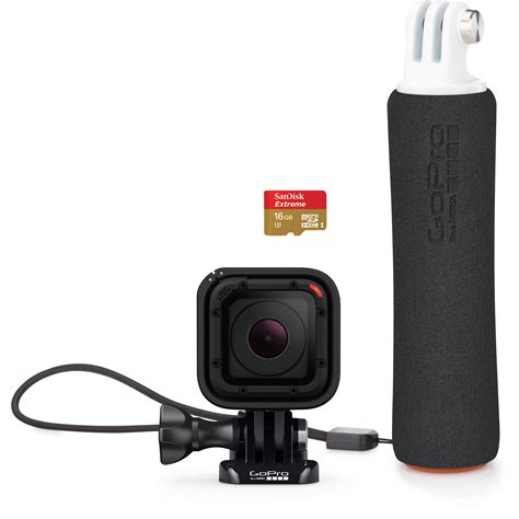 Gopro Hero Session Bundle With Floating Hand Grip And Chdcq 102