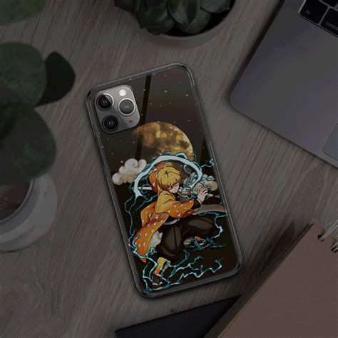 Zenitsu Anime Custom Led Phone Case Pt2605 Gear Anime