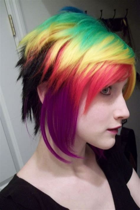549 Best Extreme Haircolor Images On Pinterest Colourful