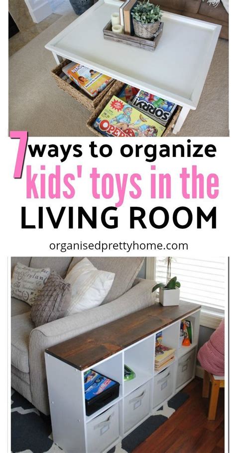 Living Room Toy Storage Ideas With Images Living Room Toy Storage