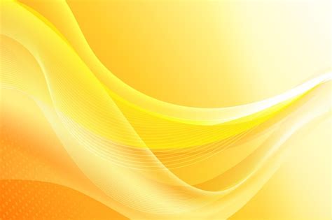 Abstract Yellow Vector Background