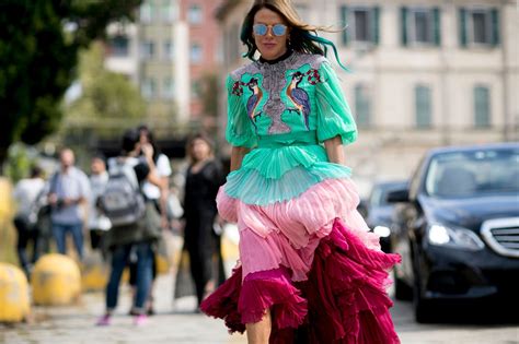 Street Style Milan Fashion Week 30 Of The Boldest Looks