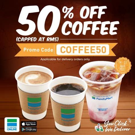 Find free delivery with sip members at sip. FamilyMart Online Coffee Promotion 50% OFF Promo Code (14 ...