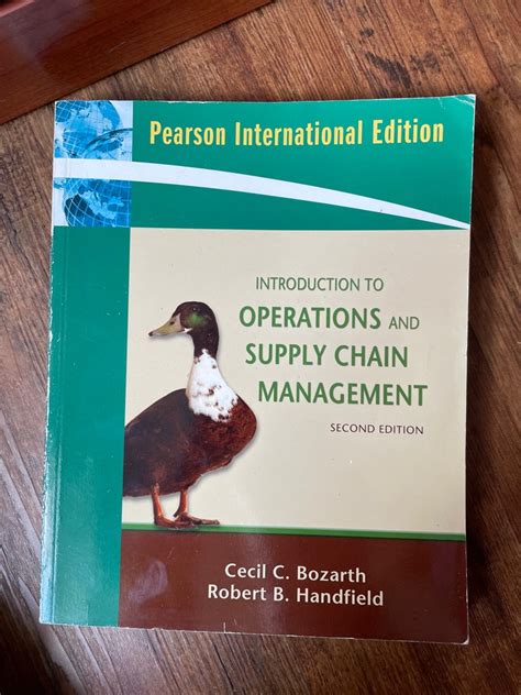 Introduction To Operations And Supply Chain Management By Cecil Bozarth