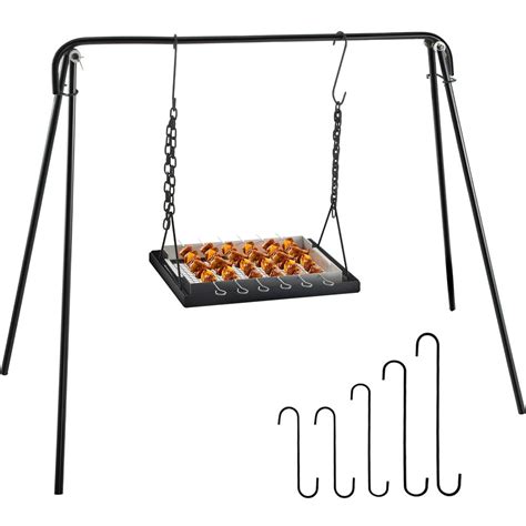 Vevor Grill Swing 35 Campfire Cooking Stand Carbon Steel Campfire