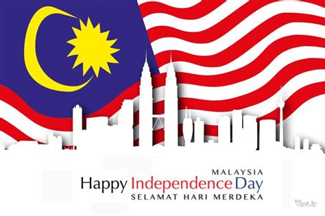 The Malaysias Independence Day Selamat Hari Merdeka