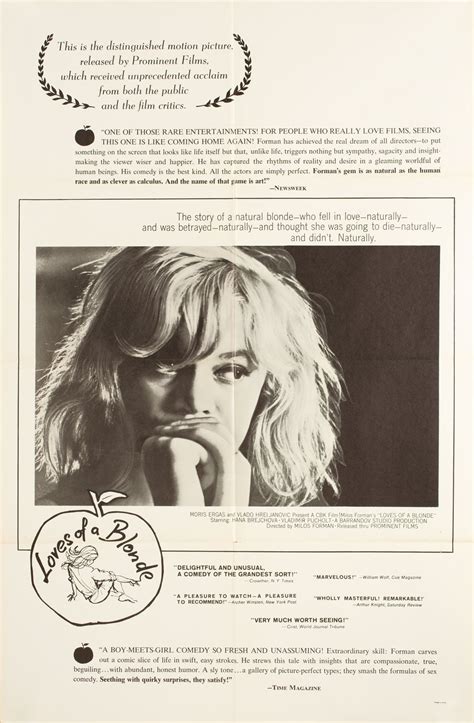 Loves Of A Blonde Original 1965 U S One Sheet Movie Poster Posteritati Movie Poster Gallery