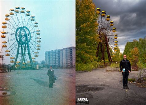 Chernobyl Disaster Before After