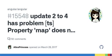 Update To Has Problem Ts Property Map Does Not Exist On Type