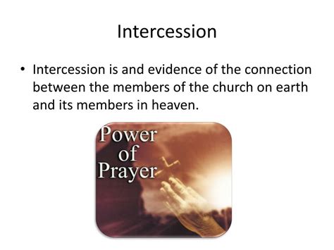 Ppt Intercession Powerpoint Presentation Free Download Id1070608