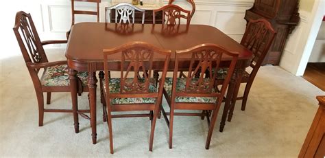 I have an antique dining room set, what I'm told is a Depression-era copy of & style with