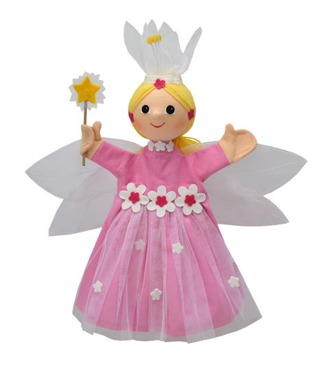 Trouva Pink Fairy Hand Puppet