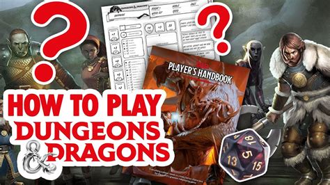 How To Play Dungeons And Dragons A Beginners Guide To Dandd Youtube