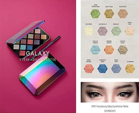 Female Eyeshadow Makeup The Sims 4 P4 Sims4 Clove Share Asia Tổng