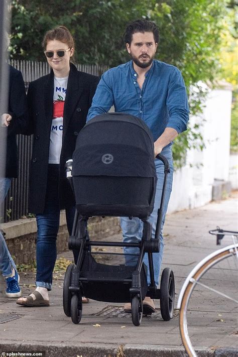 Kit Harington And Wife Rose Leslie Step Out After Welcoming Baby Girl
