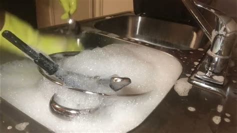 Asmr Washing Disheshand Wash Dishes With Me Youtube