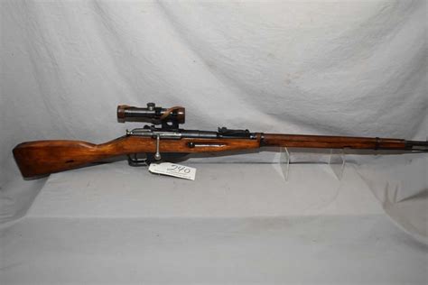 Mosin Nagant Model 1891 30 Sniper 762 X 54 R Cal Full Wood Military