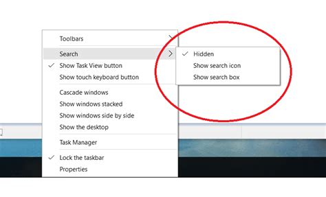 How To Hide The Searchcortana Box And Task View Button On