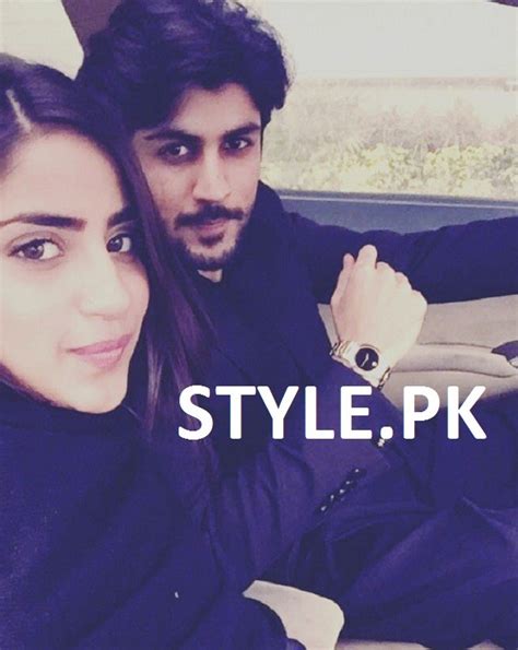 Lovely Photos Of Saboor Ali With Her Fiance