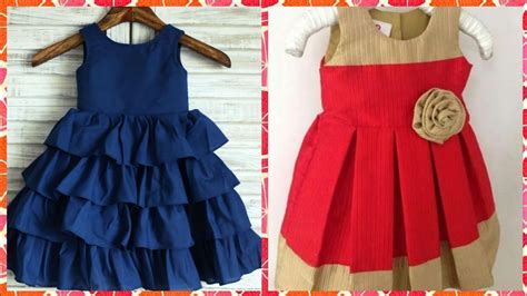 Comfortable Stylish Baby Girls Frocks Designs Youtube